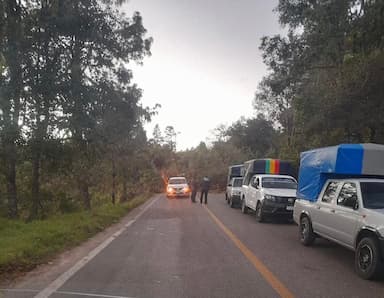 ImagenLlevan 16 días de bloqueo en Oxchuc