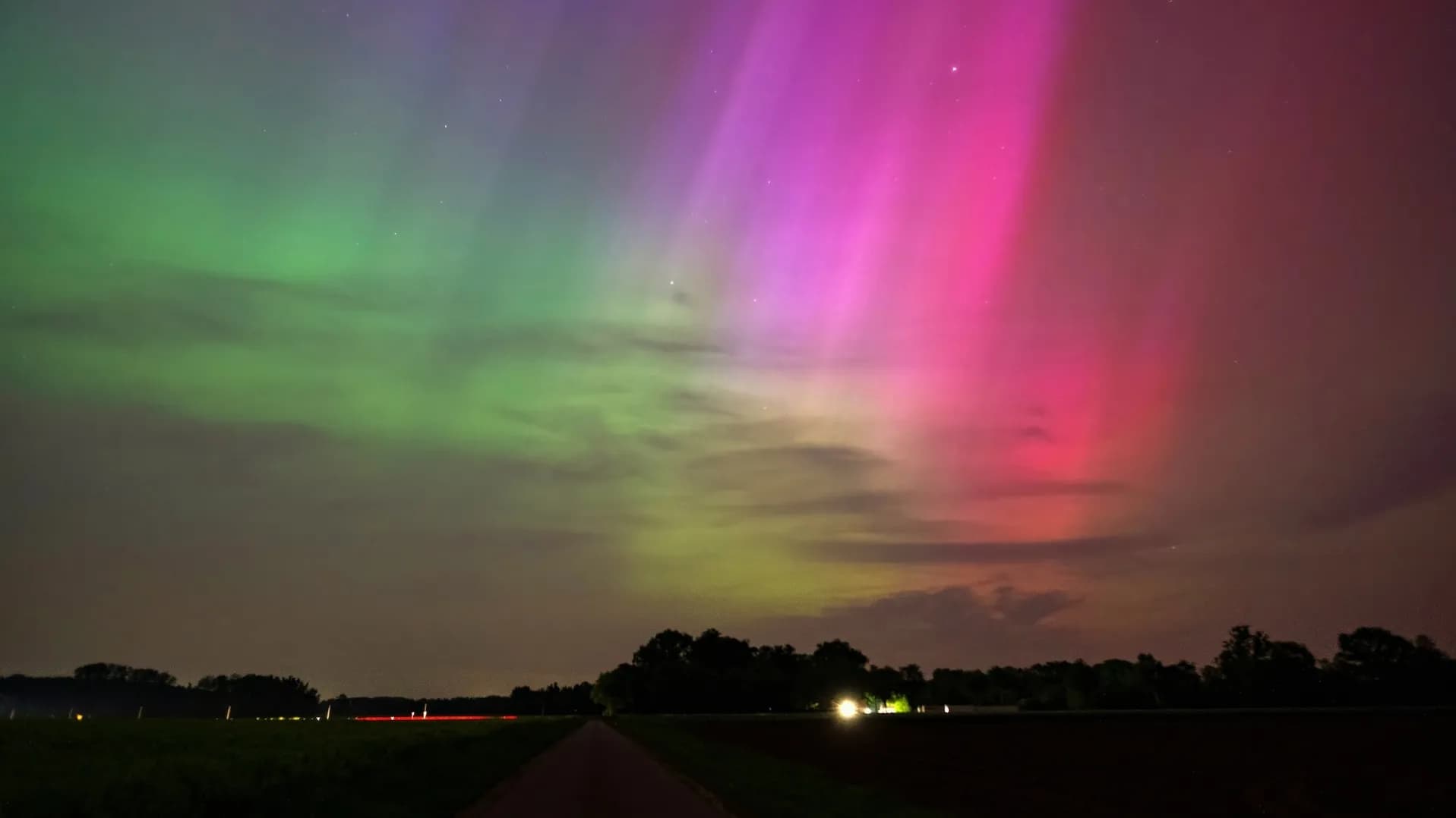 Se ven auroras boreales en diferentes partes del mundo 