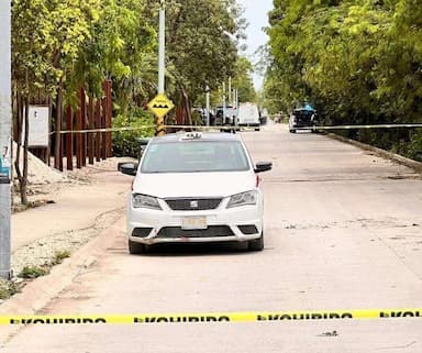 ImagenEjecutan a taxista del Sindicato Tiburones del Caribe en Tulum