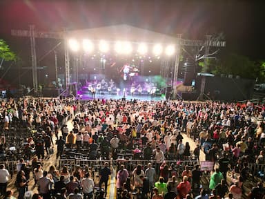 ImagenÉxito rotundo concierto de Lucero y Mijares