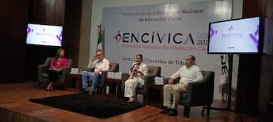 ImagenPresentan la Estrategia Nacional de Educación Cívica