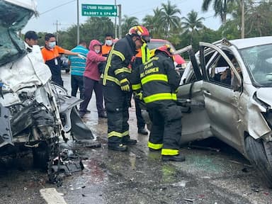 ImagenTragedia por velocidad en Riviera Maya