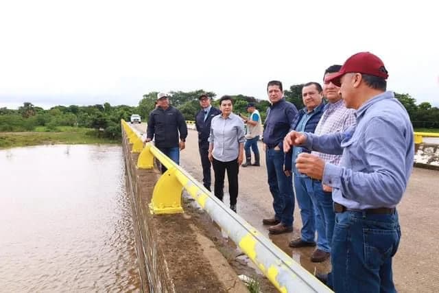 Supervisa Osuna operación de cárcamos y canal de alivio en Centro