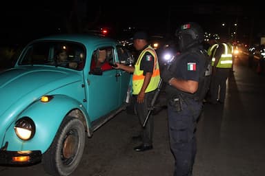 ImagenPEC Tabasco realiza operativo alcoholímetro