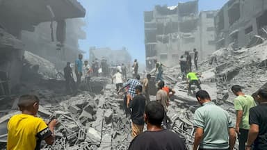 Imagen22 fallecidos en ataque israelí en Gaza 