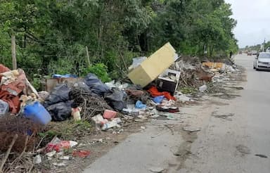 ImagenLos detienen por tirar basura en Chetumal