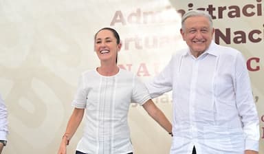 ImagenNo queremos muros con EU, ni maltratos a paisanos.- AMLO 