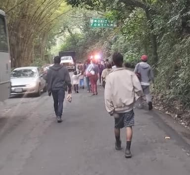 ImagenContinua la caravana migrante "Latinoamericana-Unidos" en Veracruz