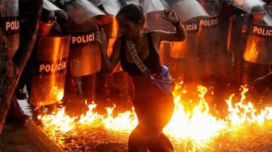 ImagenAumentan los muertos por protestas opositoras en Venezuela 