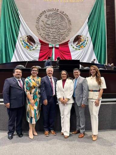 ImagenRinden protesta diputados y senadores 