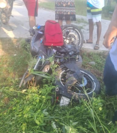 ImagenAccidente de motociclista en Paraíso 