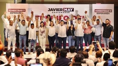 ImagenAfirma Javier May triunfo irreversible y carro completo en Tabasco