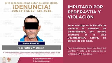 ImagenVinculan a proceso a violador de Ocuitlzapotlán