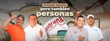 ImagenDividen triunfos marca Morena y personajes 