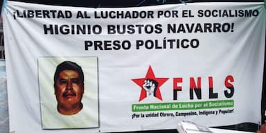 ImagenFrente Socialista exige libertad a preso político en Veracruz