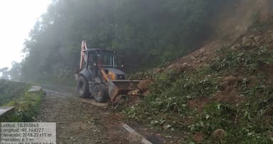 ImagenVan 30 derrumbes en Chiapas por lluvias