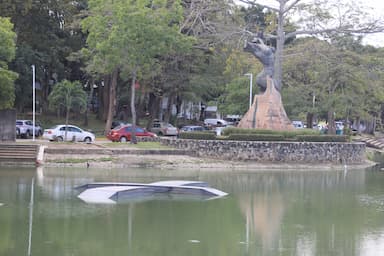 ImagenInstalan asoleaderos para cocodrilos en Laguna de las Ilusiones