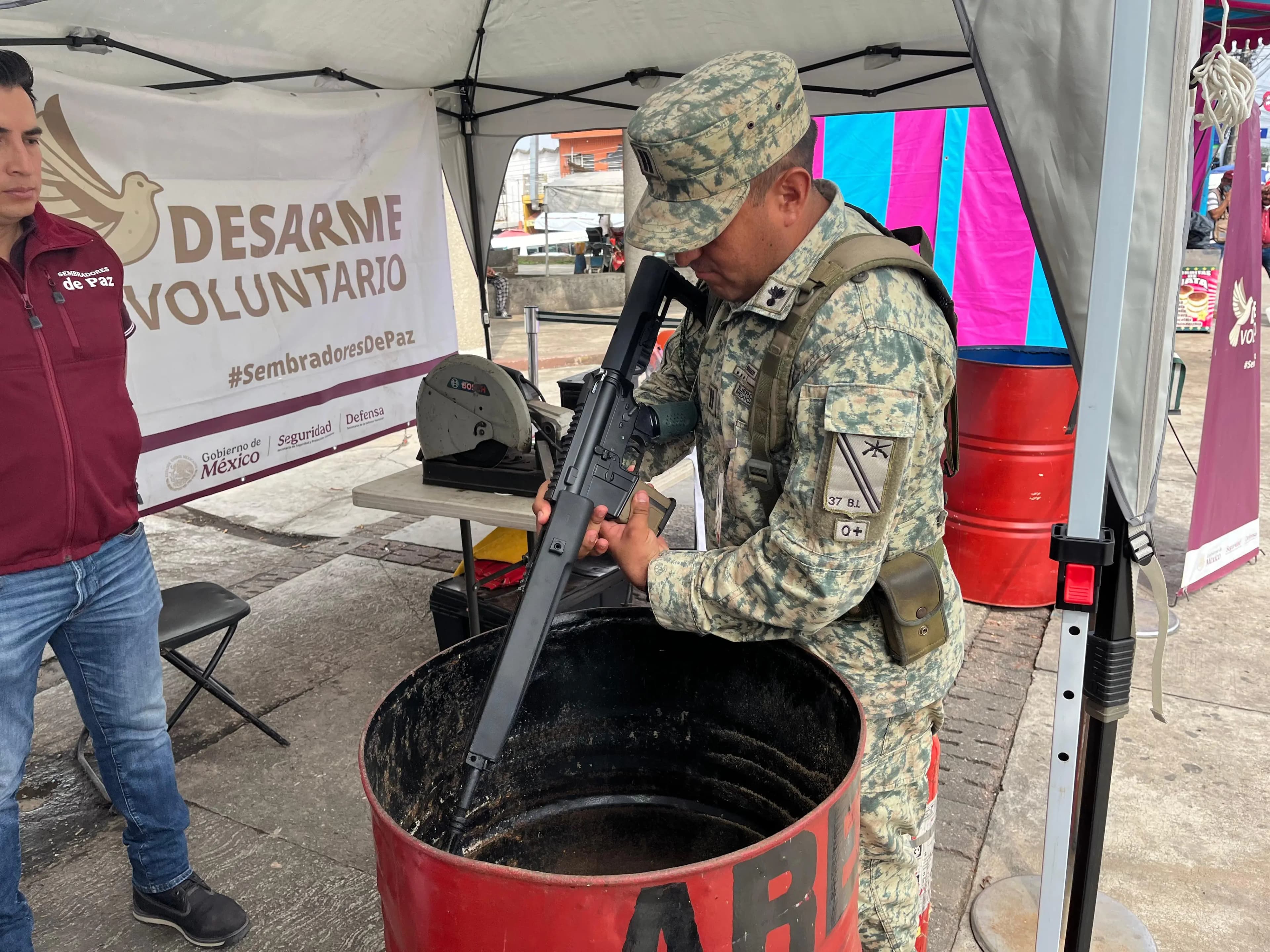 Invitan al último desarme voluntario 2025 en Centro