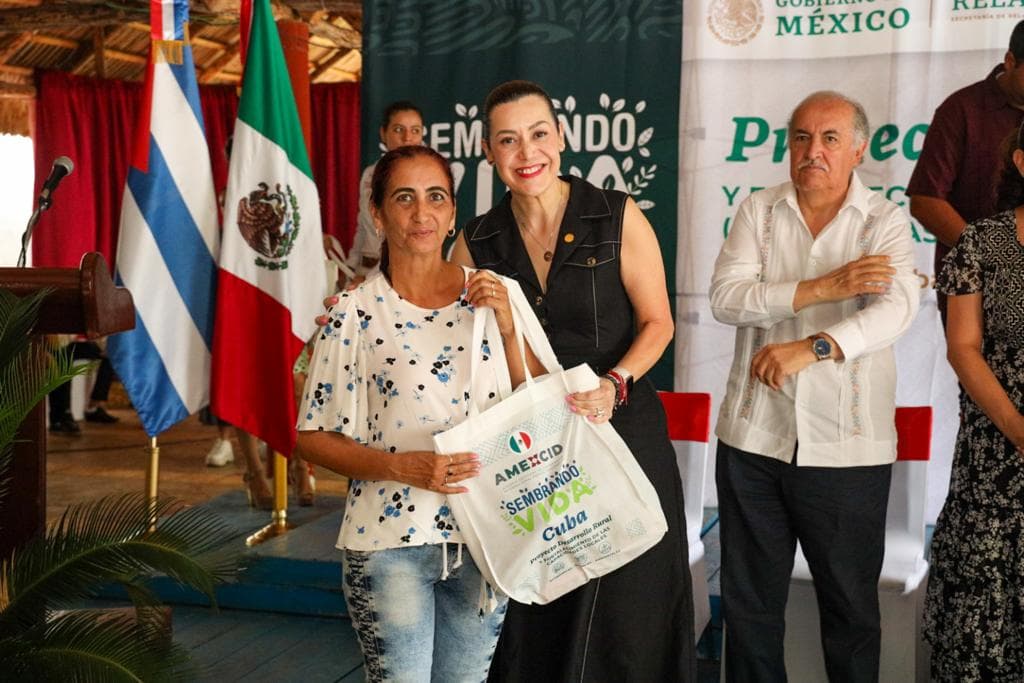 Financió México Sembrando Vida en Cuba con 588 mdp