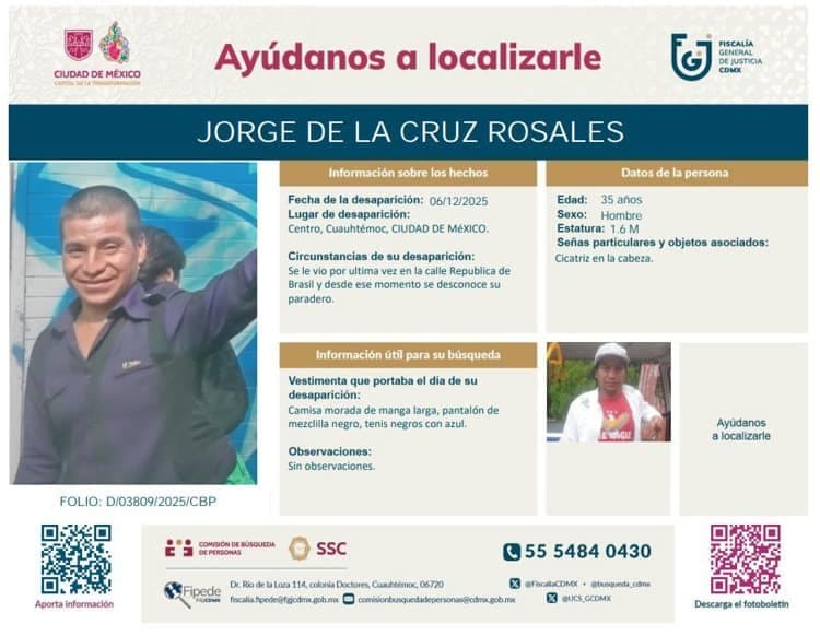 Van tres tabasqueños desaparecidos tras mitin de Sheinbaum