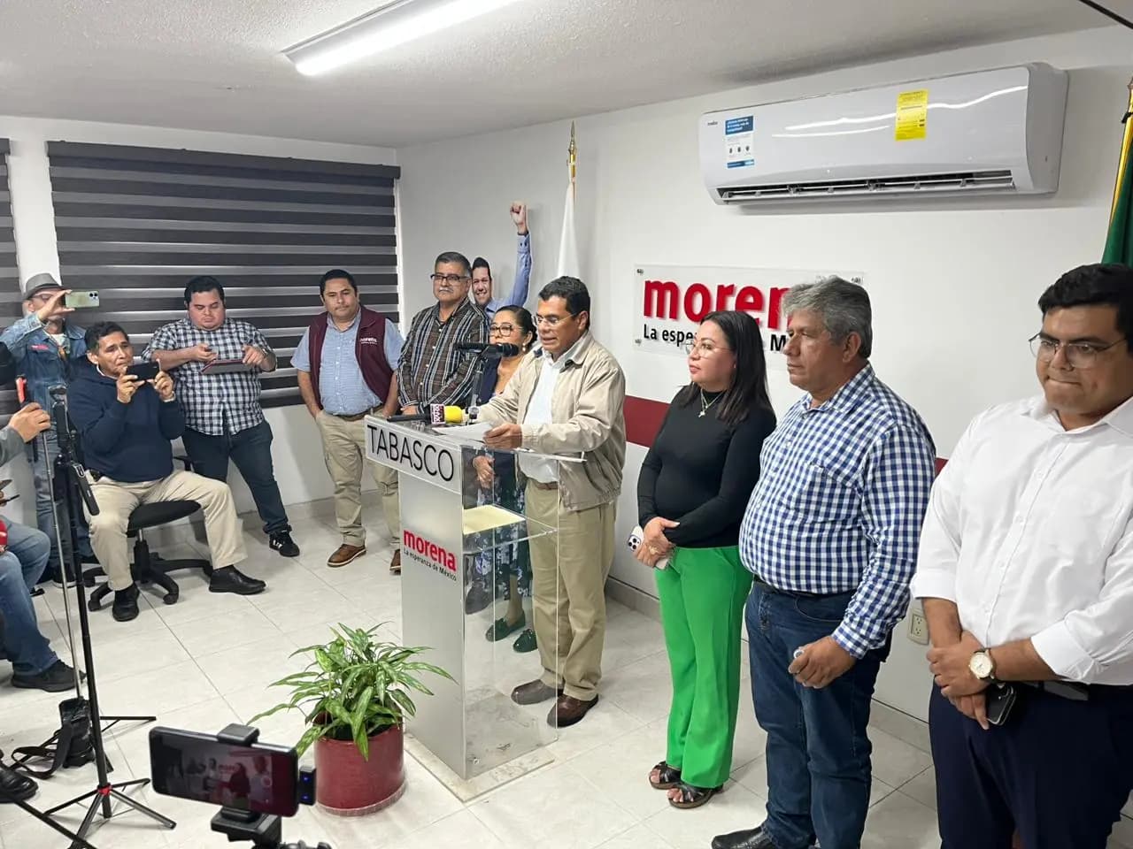 Proyecto alternativo de PRD es una medida desesperada: Morena Tabasco