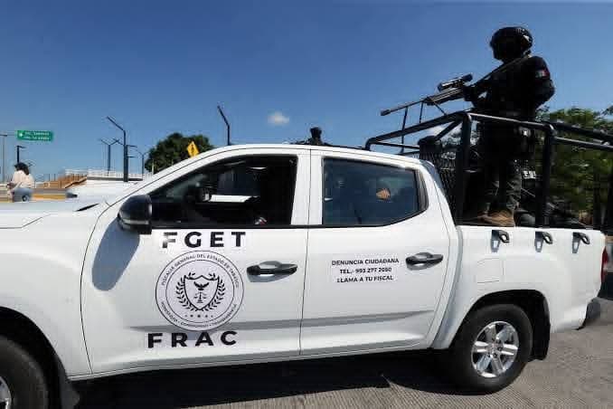 Muere agente de la FGE en operativo en Jonuta