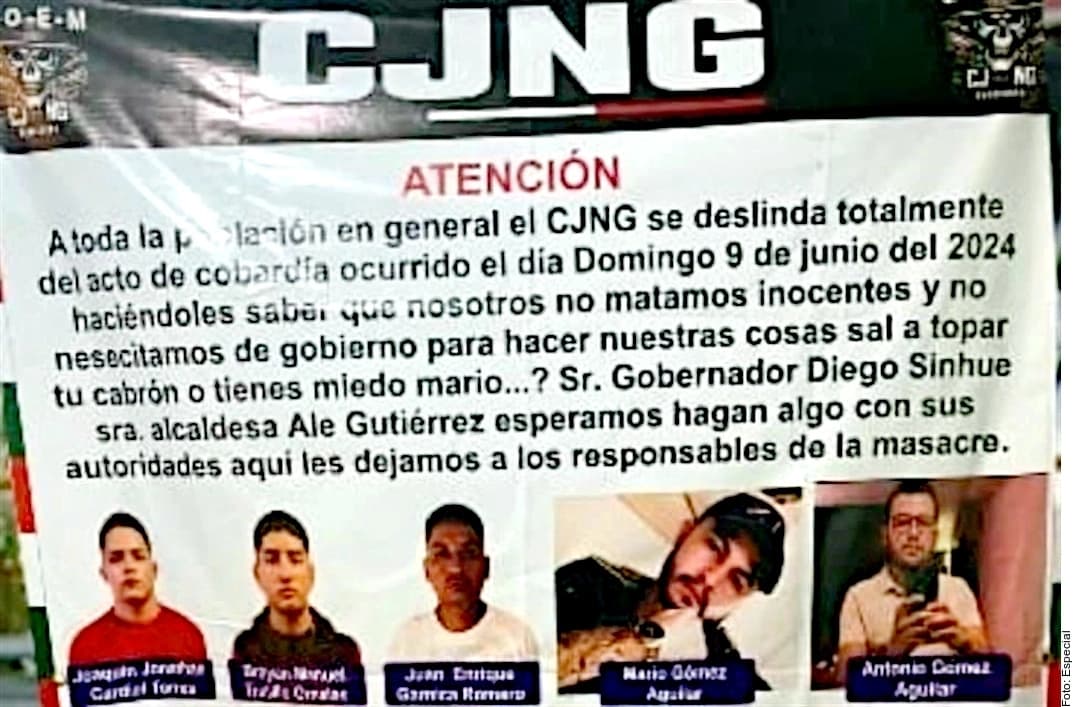 Exhiben a autores de masacre en León