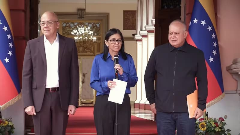 406 liberados, incluidos 14 periodistas, dice Presidenta interina de Venezuela