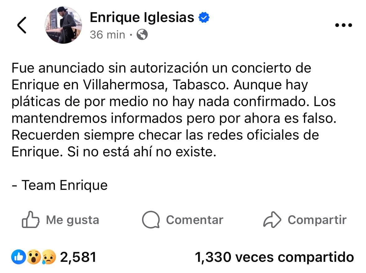Se tambalea cartelera artística de Feria Tabasco 2026
