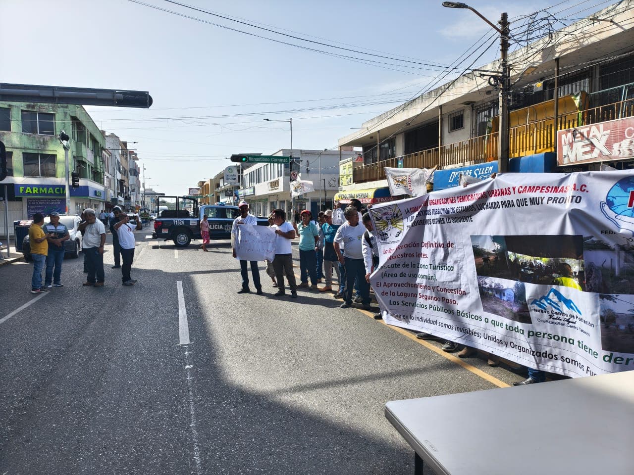Piden a Segotab regulación de terreno propiedad del Estado