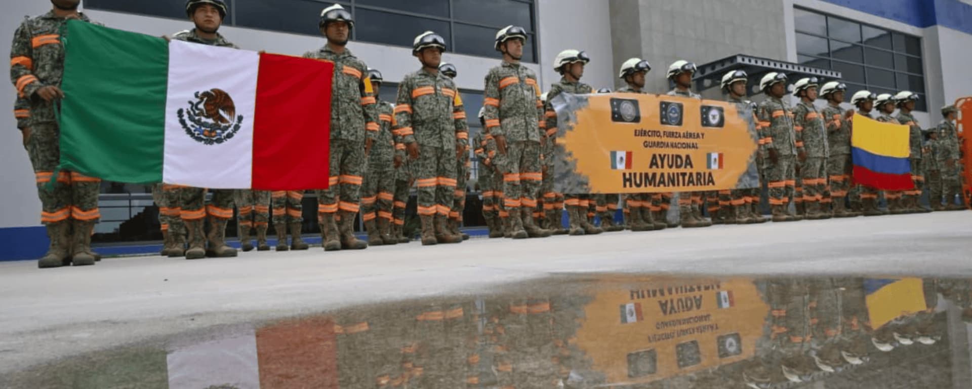 México sigue enviando ayuda humanitaria a Colombia tras el terremoto