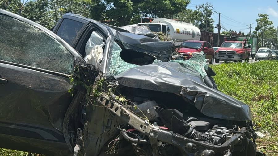 Muere un hombre en aparatoso accidente en la Villahermosa - Cárdenas