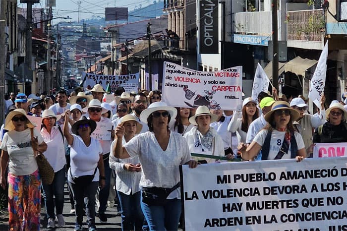Michoacán protagonista de mayores protestas contra la violencia