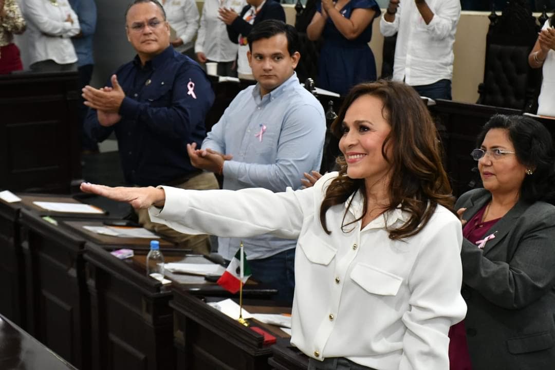 Claudia Magaña, titular del IEM
