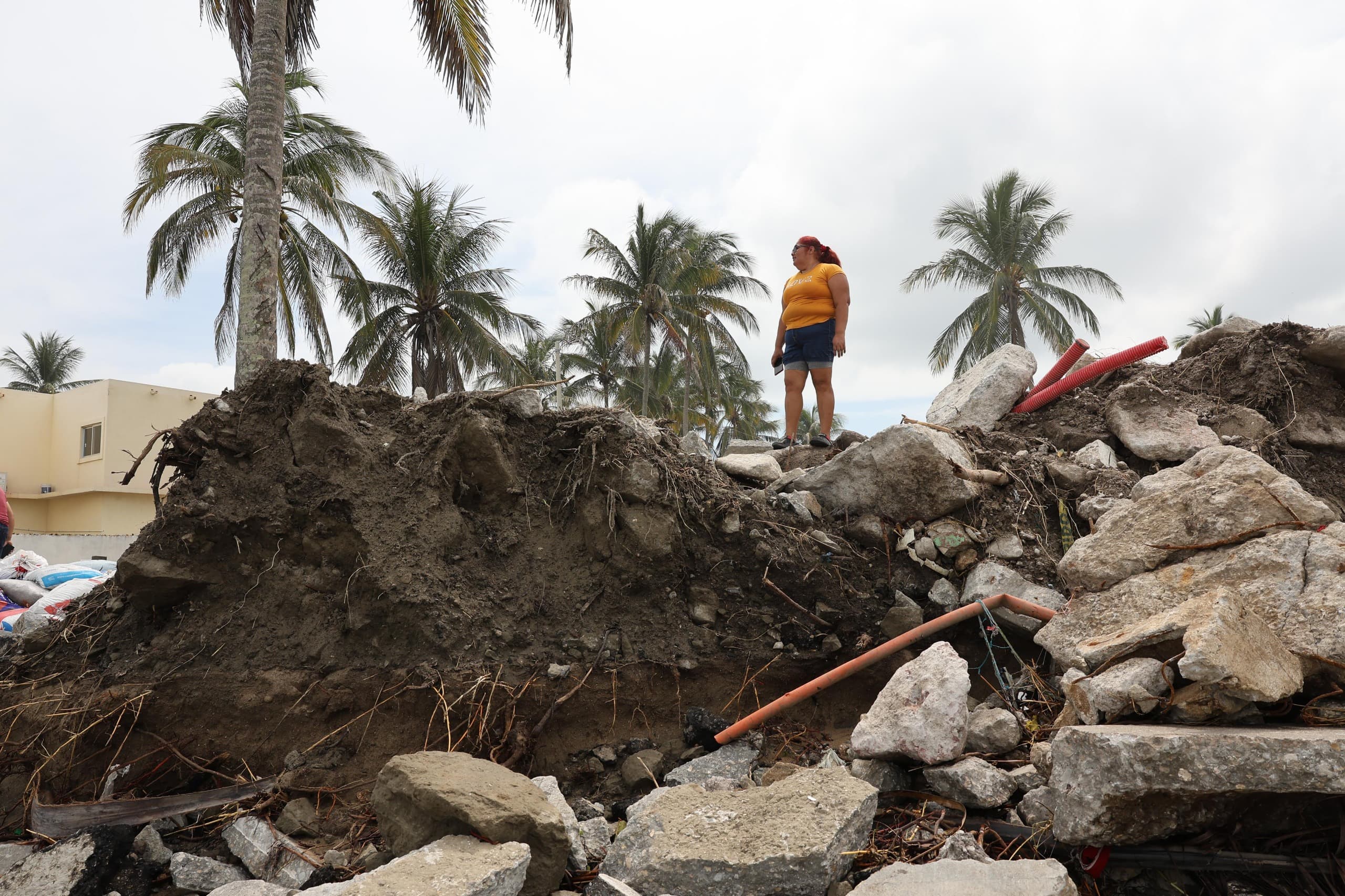 Erosión costera en etapa crítica en Tabasco