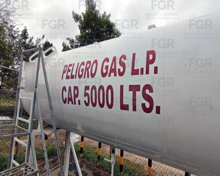 Aseguran en Nacajuca 8 mil litros de gas LP tras cateo en presuntas gaseras