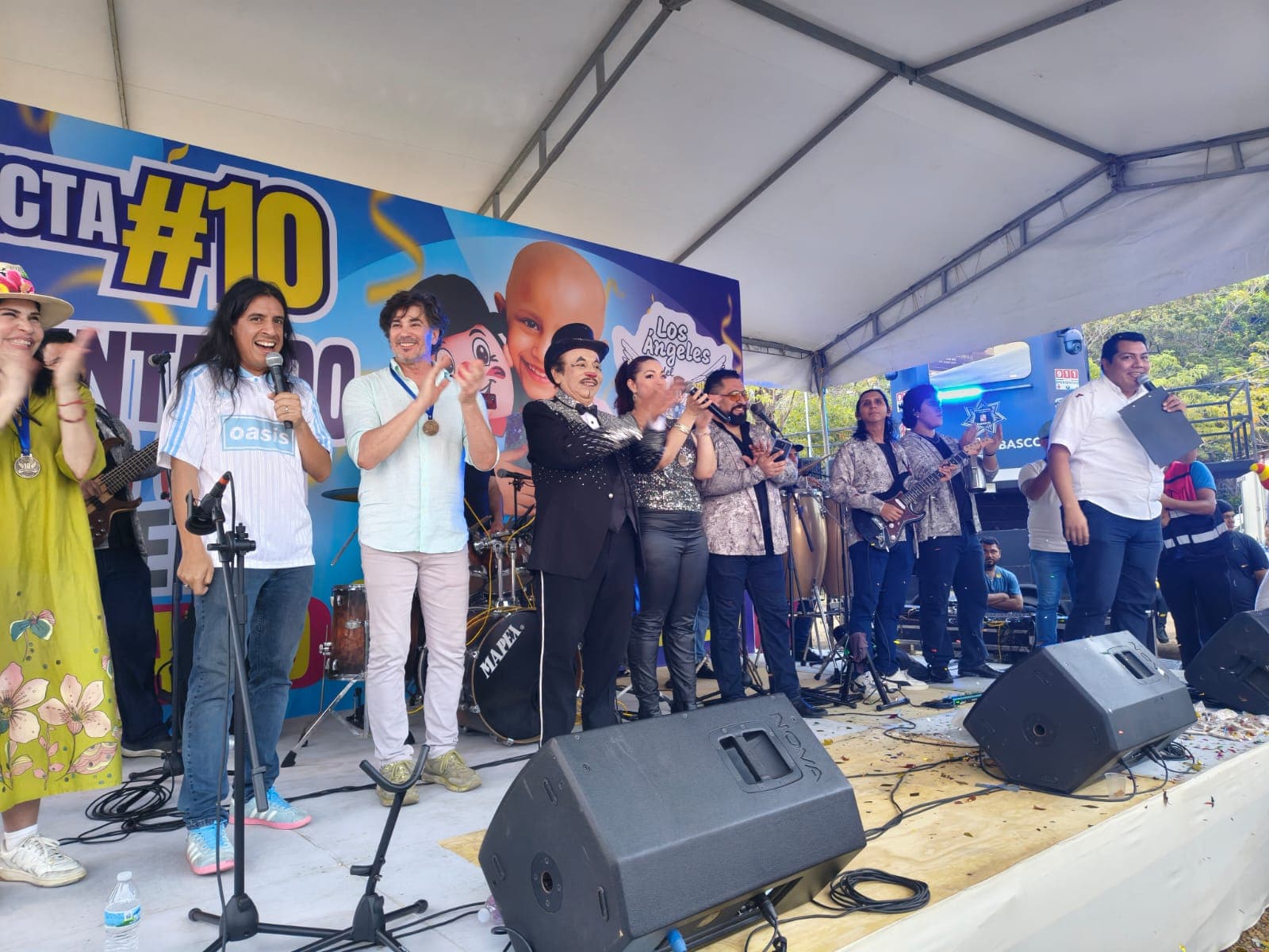 Logran meta en colecta para niños con cáncer