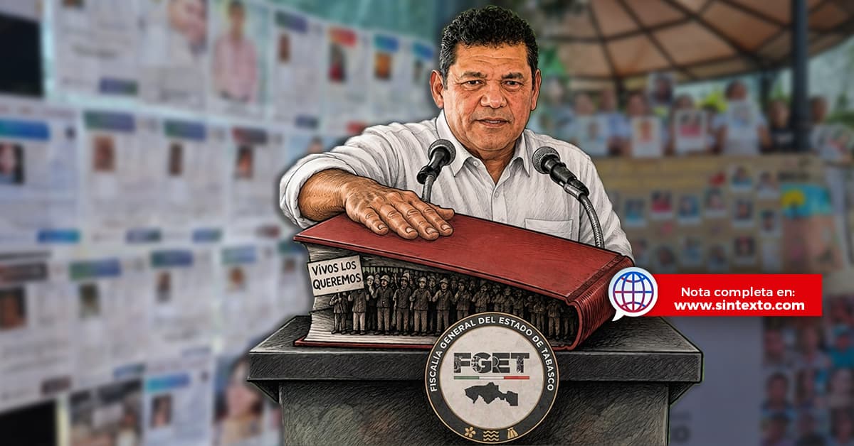 Promete Gobierno de Tabasco que no habrá carpetazo a desaparecidos