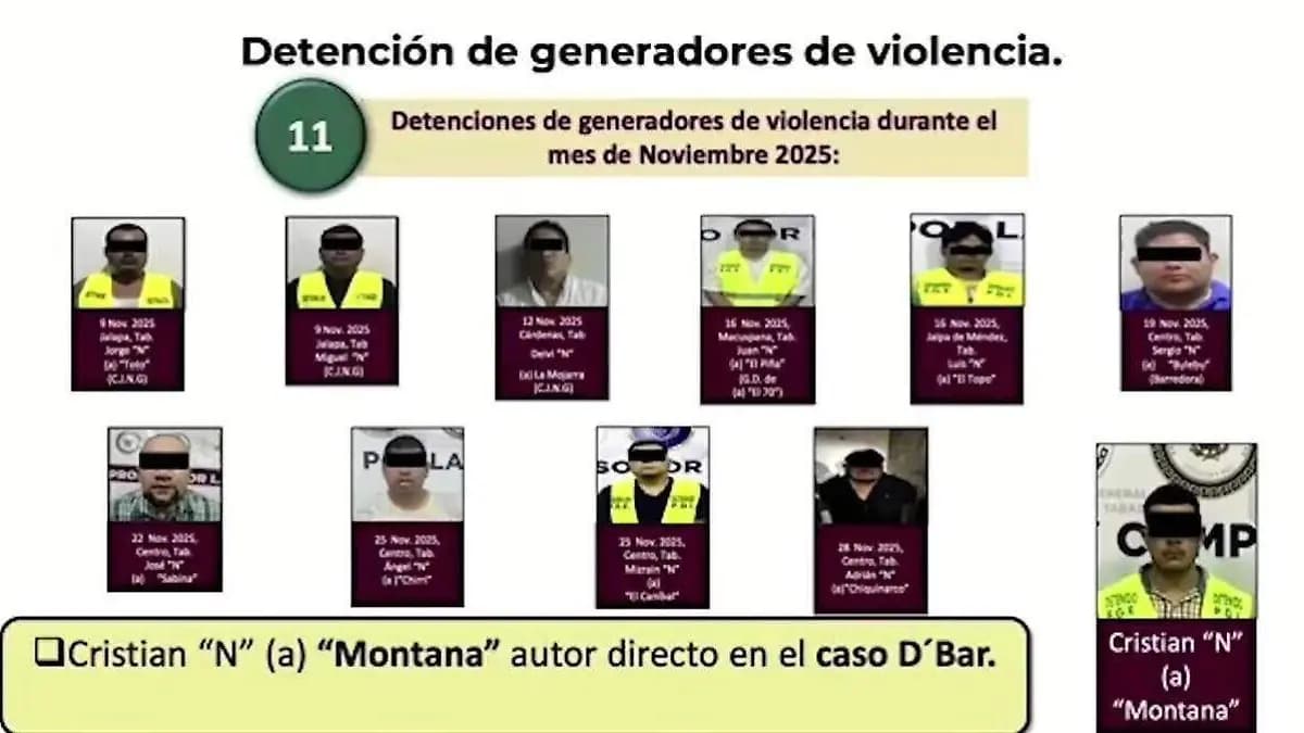 Detenido "Montana", responsable de masacre en D´Bar