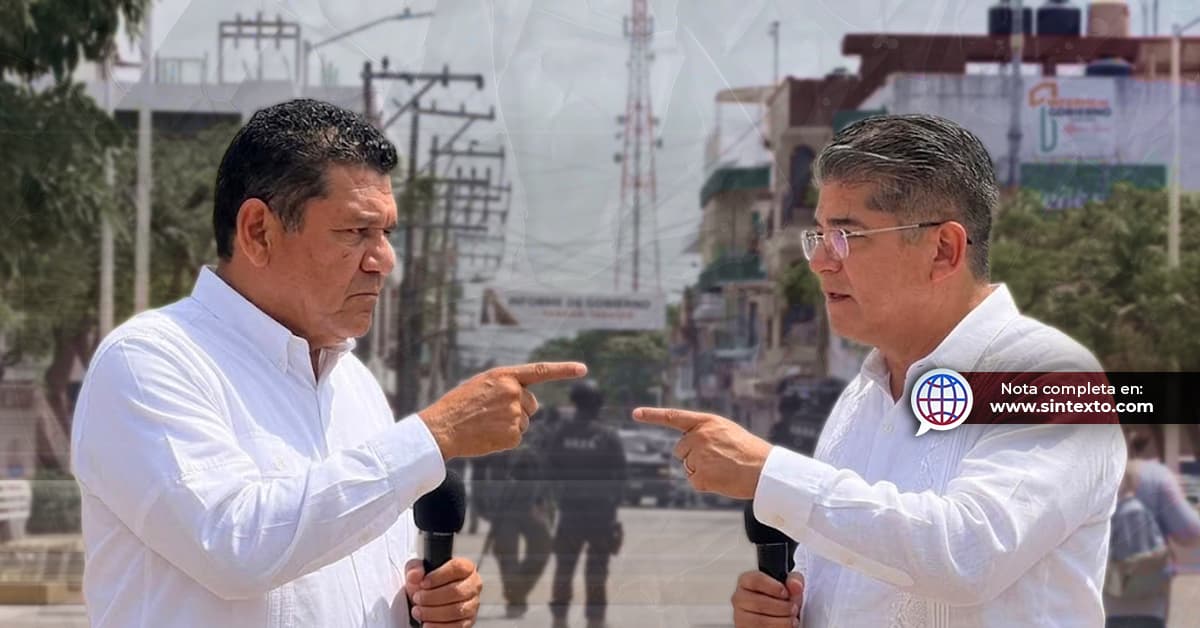 Contrastan discurso; May niega persecución política, Baca la afirma