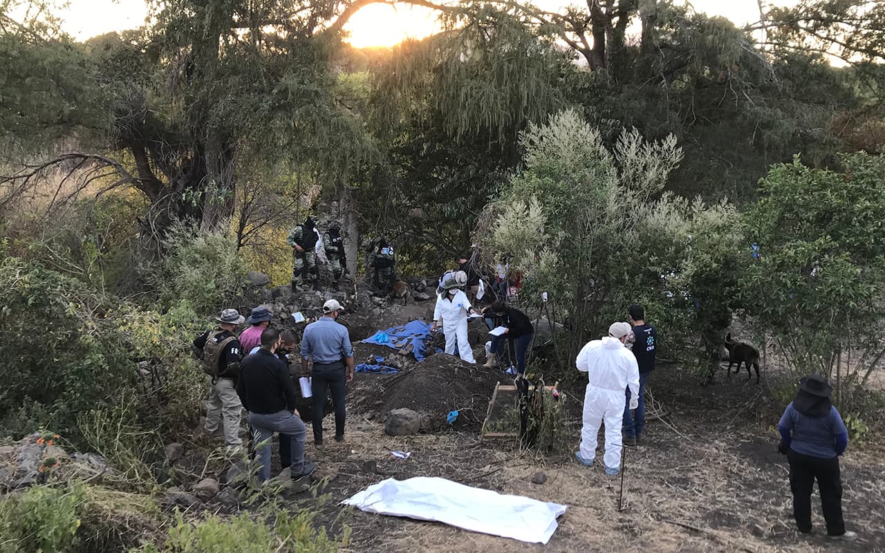 Localizan en Guanajuato primer fosa clandestina de 2026