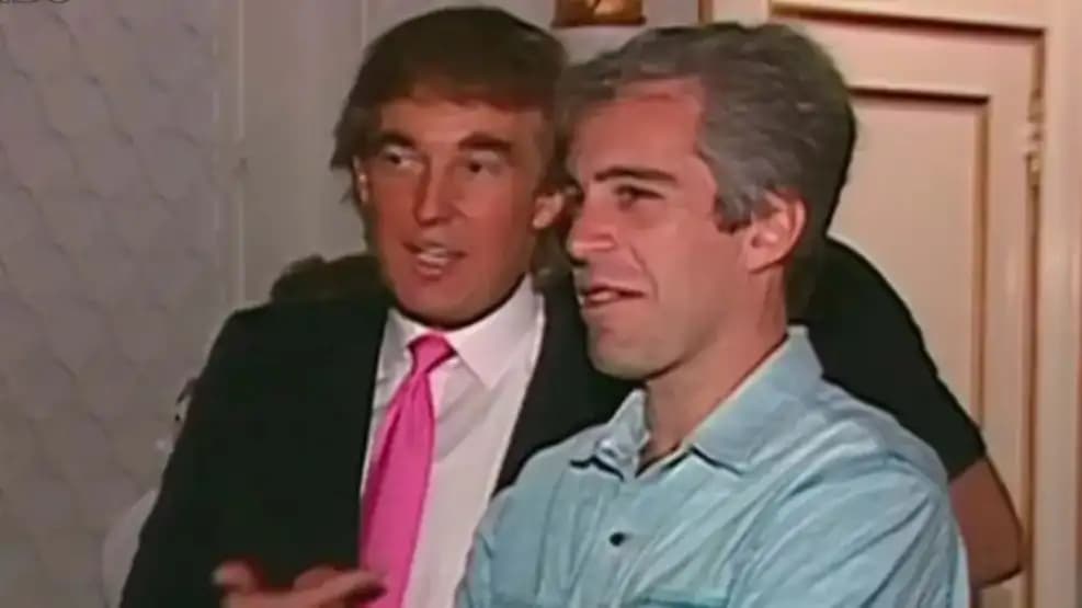 Presidente Trump usó jet privado de pedófilo Jeffrey Epstein