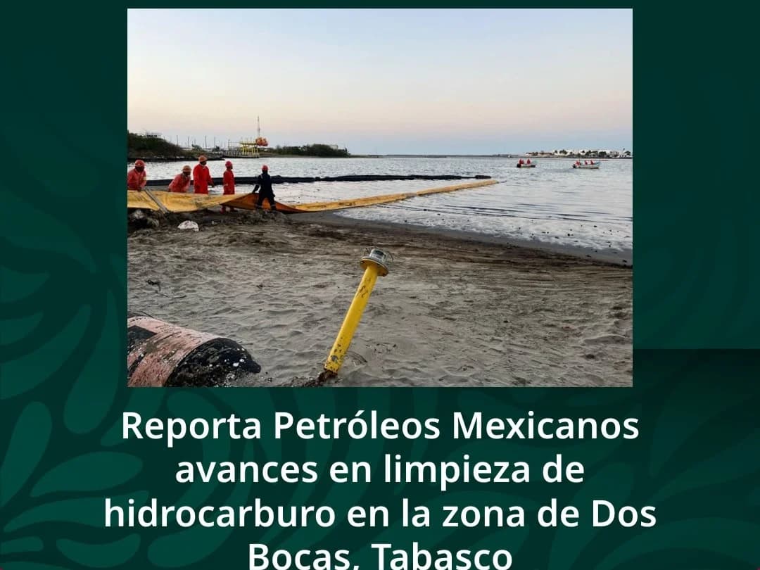 FGR investigará derrame en el Golfo de México