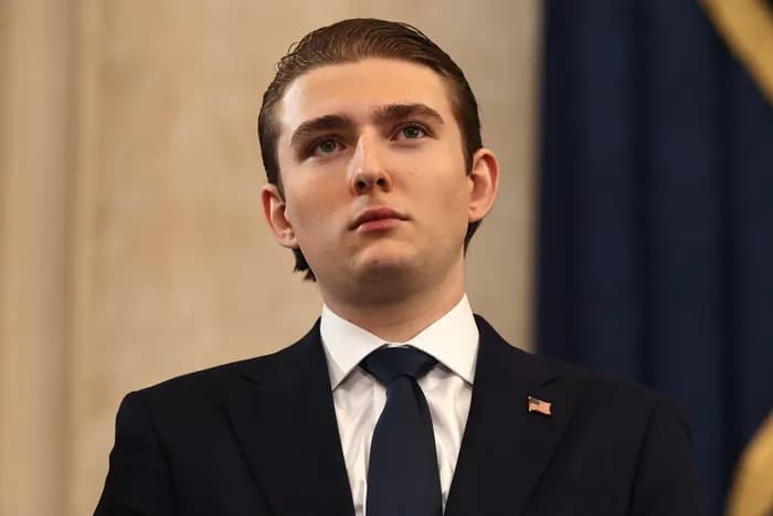 Pone Irán en la mira a Barron hijo menor de Trump