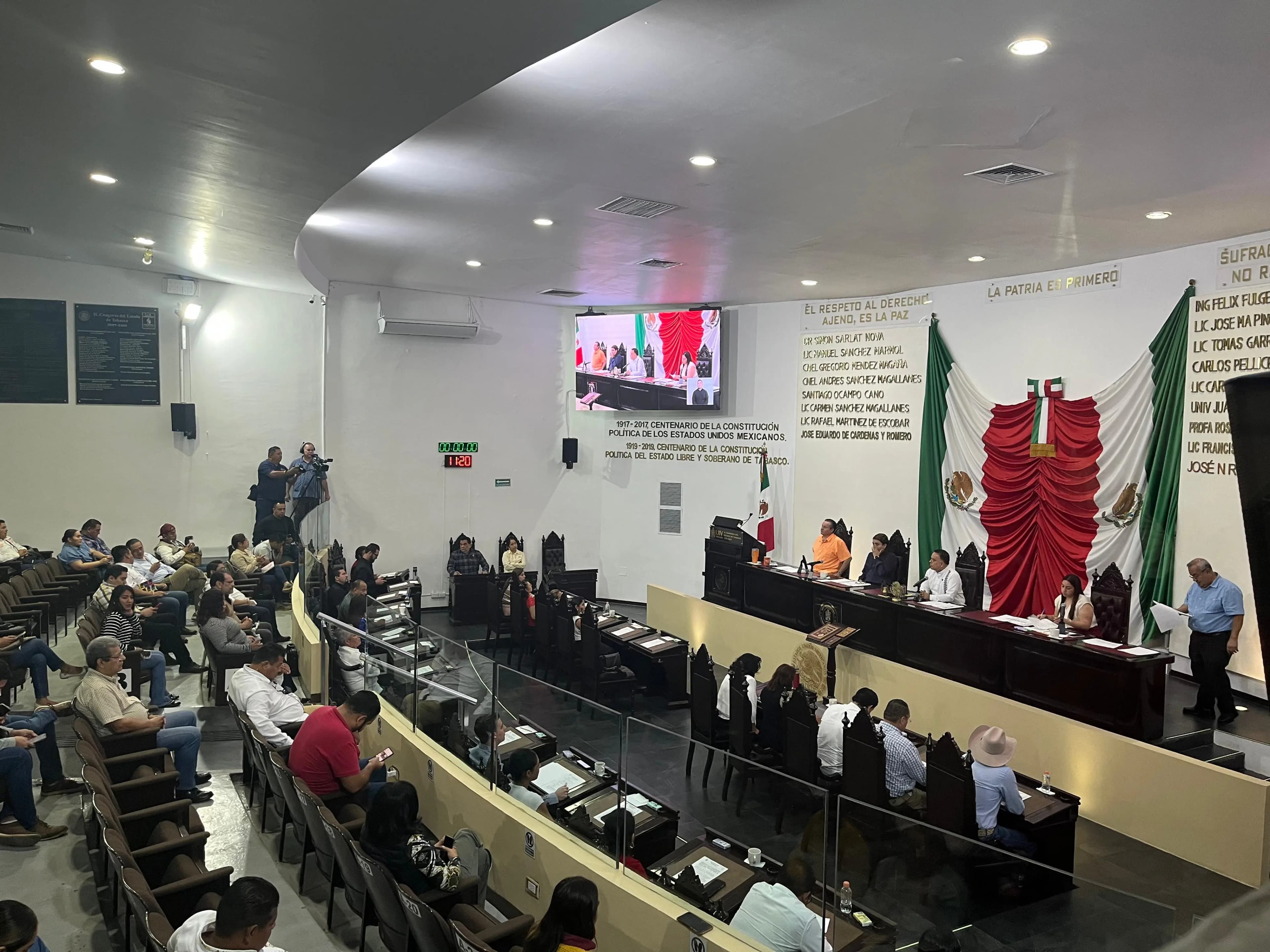 Aprueba Congreso Ley de extorsión Tabasco