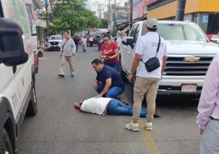 Disparan con ex esposo de alcaldesa de Veracruz