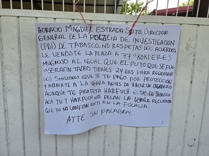 Dejan cartulinas de amenaza en primarias de Centro contra directivos de la FGE