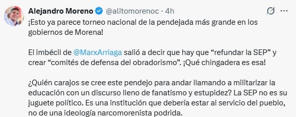 Pretenden imponer ideología narcomorenista podrida: PRI