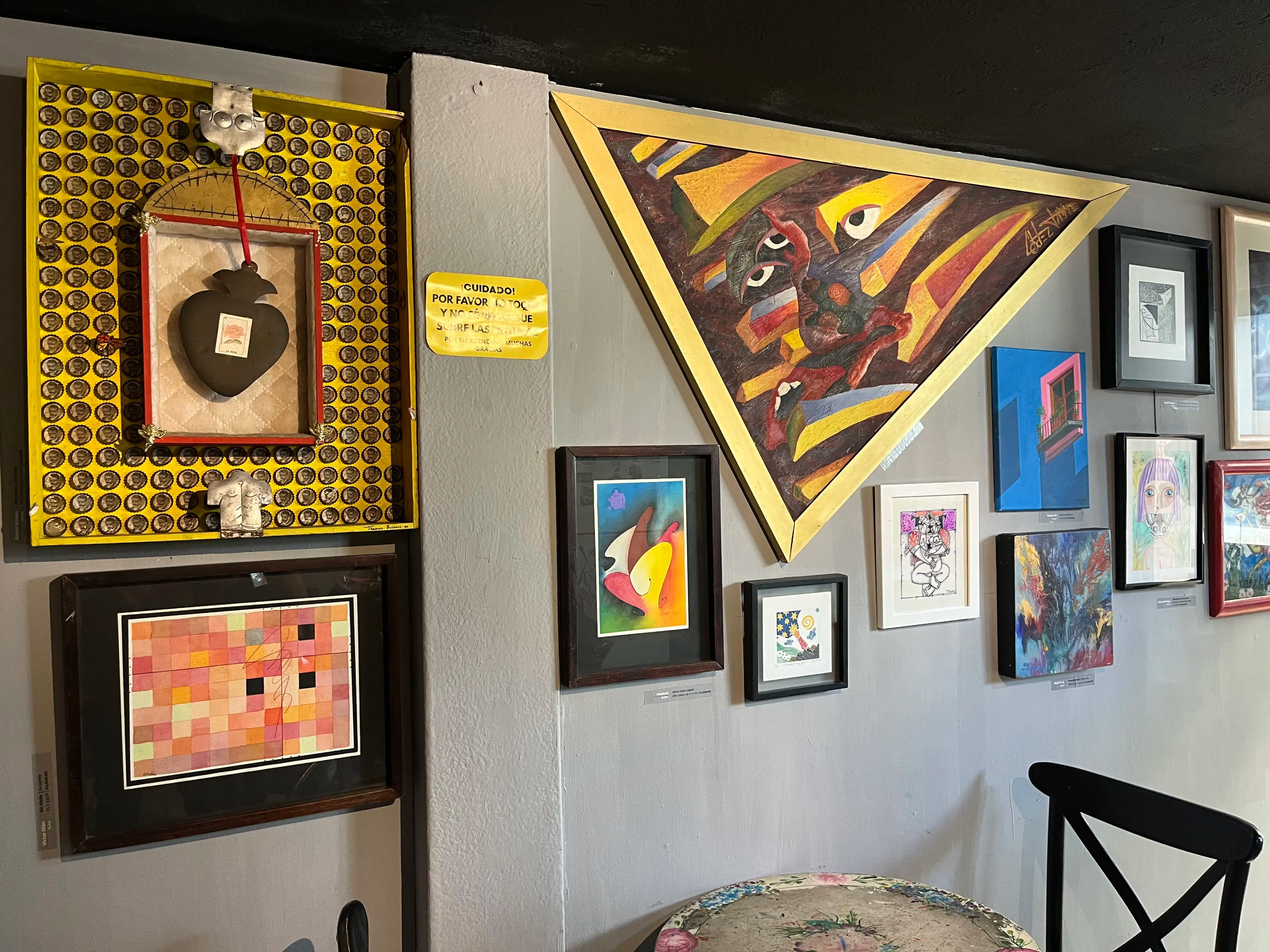 El "Gabinete de Sara", la pintura para regalar en fiestas decembrinas