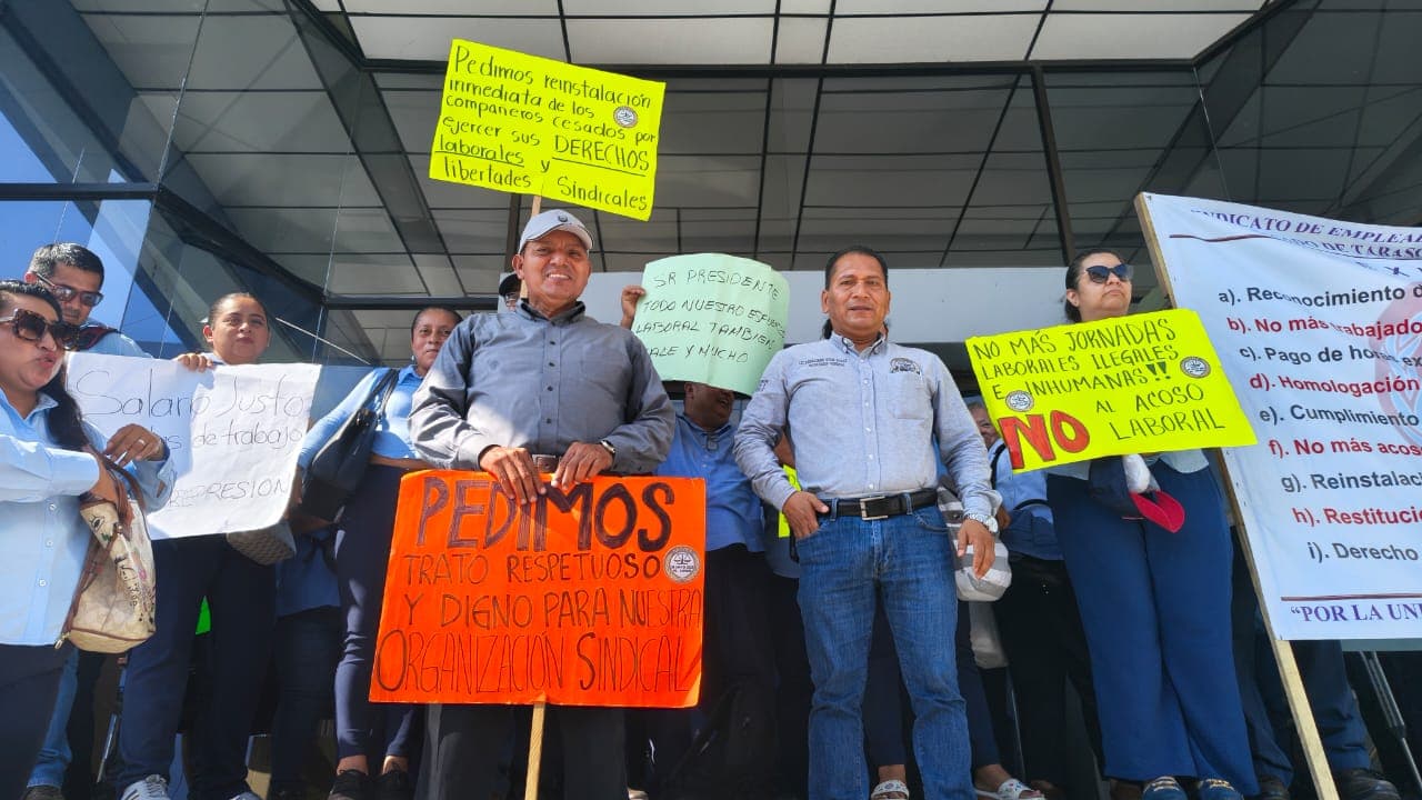 Pide sindicato del TSJ incremento salarial y respeto a derechos sindicales